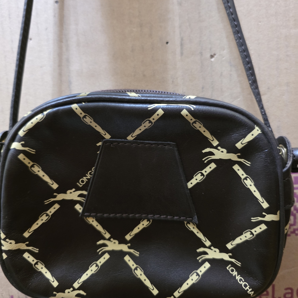 Longchamp Black and Gold Women's Bag - Picture 4 of 12